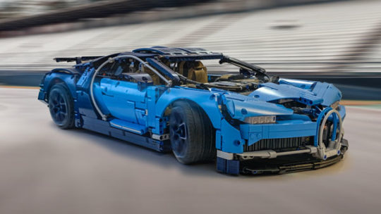 Собрать Lego Bugatti — пара пустяков!